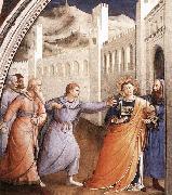 The Arrest of St Stephen, ANGELICO  Fra